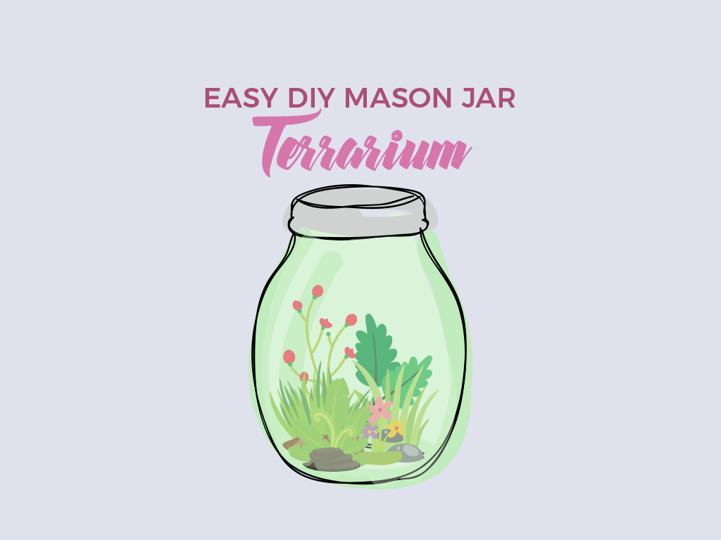 Mason Jar terrarium