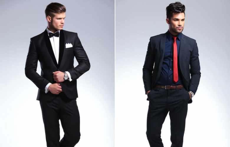 Difference between a tuxedo and a suit
