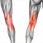 What is the cause and treatment for back of knee pain?