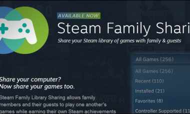 How to share games on steam