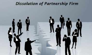 dissolving a partnership