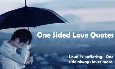 one side love quotes