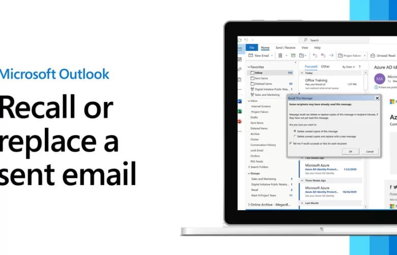 how to recall an email in outlook 2